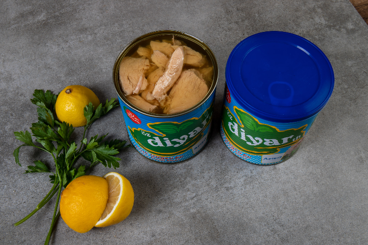 Canned Chicken Breast Fillet  800 Gr.-DİYARTK Gıda İthalat İhracat ve San. Tic. Lim. Şti.