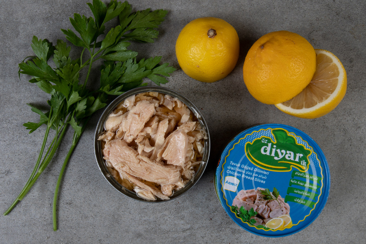 Canned Chicken Breast Fillet  160 Gr.-DİYARTK Gıda İthalat İhracat ve San. Tic. Lim. Şti.